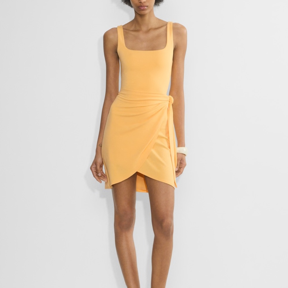 Aritzia Yellow Bodycon Mini Dress BRAND NEW
